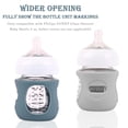 thumbnail image 3 of Fundas de silicona para biberones Avent de vidrio natural, 120 ml, paquete de 3, 3 of 6