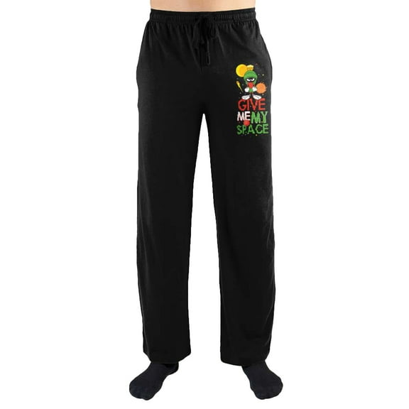 Looney Tunes Marvin The Martian 'Give Me My Space' Sleep Pajama Pants-Large