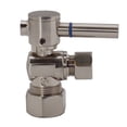 thumbnail image 6 of Westbrass 1/4-Turn Lever Handle Angle Stop Valve, 5/8" OD x 3/8" OD, Satin Nickel, 6 of 6