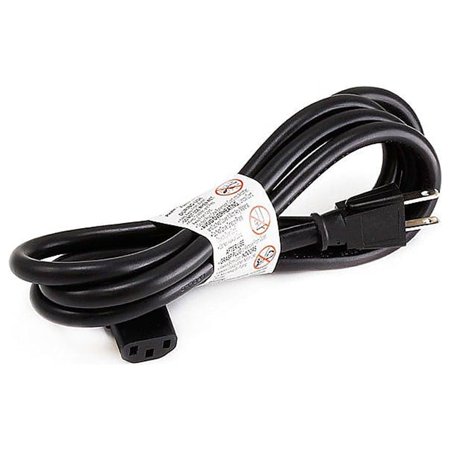 UPC: 0844660076858 | Monoprice 10  14AWG Right Angle Power Cord With PC Power Connector Socket Black 107685