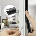 thumbnail image 1 of D Shape Weather Stripping for Small Gaps  Self-Adhesive Foam Seal Strip for Windows and Doors Jamb Soundproofing Weatherstrip  Easy Installation(White), 1 of 13
