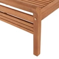 thumbnail image 6 of Alaterre Furniture Stamford Eucalyptus Wood Outdoor Bench and Coffee Table, Natural, 6 of 15