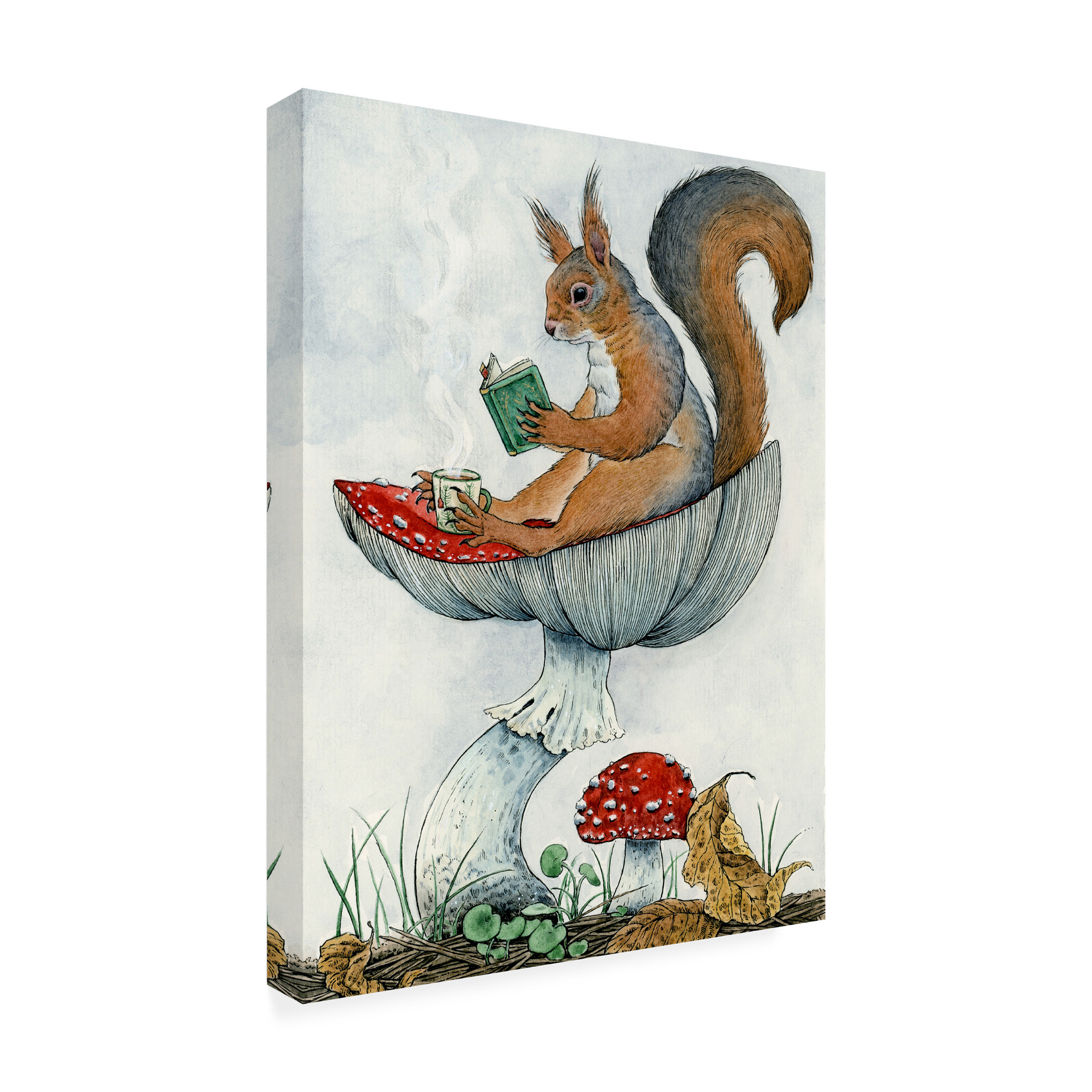 Lea Chaillaud 'Tea Time' Canvas Art