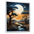 thumbnail image 2 of Designart "Surreal Baobab Dreamscape II" Tree Baobab Floater Framed Wall Art Prints, 2 of 5