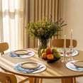 thumbnail image 3 of Round Placemats Watercolors Pig 15 inch Set of 6 Table Mats for Dining Table Cute Piglet Heat Resistant Non-Slip Kitchen & Home Decorative Place Mat Set, 3 of 8