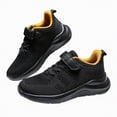 thumbnail image 4 of Kogui Kids Tennis Shoes Little Girls Walkers Shoes,Kids Non Slip Soft Sole Casual Sneaker Size 12 (Yellow,Little Kids 12), 4 of 5