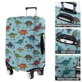 thumbnail image 5 of LightBlue Cartoon Dinosaurs Names Pattern Luggage Cover Fashion Suitcase Cover Baggage Covers Fit 25-28 Inch Luggage (Go Travel), 5 of 5
