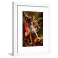 thumbnail image 6 of The Archangel Michael Defeating Satan, Figurative Religion Framed Art Print Wall Art by Guido Reni, 6 of 6