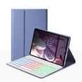 thumbnail image 1 of Case For Honor Pad X8 Case 10.1 inch 2022 Keyboard Cover Tablet Shell for Funda Honor Pad X8 Cover Russian Spanish Teclado Funda lavender key case Russian, 1 of 6