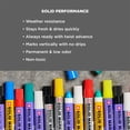 thumbnail image 4 of Marcador de pintura Sakura Solid Marker azul impermeable, 4 of 7