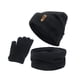 thumbnail image 1 of Juego de guantes de bufanda de gorro de invierno 3 en 1, forro interior de vellón cálido térmico de invierno, gorro de gorro de cuello cálido, guantes Sunnimix  Sombrero Bufanda y Guantes, 1 of 5
