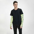 thumbnail image 5 of Fotbe Cartoon Fruit UV Sun Protection Arm Sleeves - Tattoo Cover Up - Basketball Arm Sleeve UPF 50 Cooling for Men Women, 5 of 8