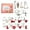 Silver, variant on 12-Piece Heart-Shaped Valentine's Day Cookie Cutters - Premium Food-Grade Stainless Steel Baking Molds for Romantic Desserts, Kids & Adults, Perfect for Cookies, Cakes & Crafts
