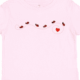 thumbnail image 4 of Inktastic Ladybug Trail Girls Toddler T-Shirt, 4 of 5