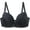 Black, variant on Lopecy-Sta Women's Push Up Bra Lace Comfort Padded Plunge Underwire Bras Lift Up Underwear Womens Daily Bra