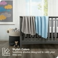 thumbnail image 4 of Bare Home 6-Pack Flannel Receiving Blanket - Warm and Durable - Ultra Soft - Receiving, Light Pink, 4 of 9