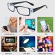 thumbnail image 4 of Gafas anti-radiación azul Gafas de computadora con bloqueo de luz azul (Azul) Likrtyny Cuidado Belleza, 4 of 7