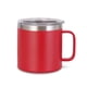 thumbnail image 1 of Taza portátil de acero inoxidable con mango Tapa Camper Vacuum Aisly Leche Botting Taza Botella Camping Coche Al Aire Libre Coche Rojo Jumpingount HA010518-02B, 1 of 6