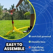 Stomp Rocket® X-Treme, 6 Rockets - Outdoor Rocket Toy Gift for Boys and Girls- with Rocket Launcher - Ages 9 Years and Up