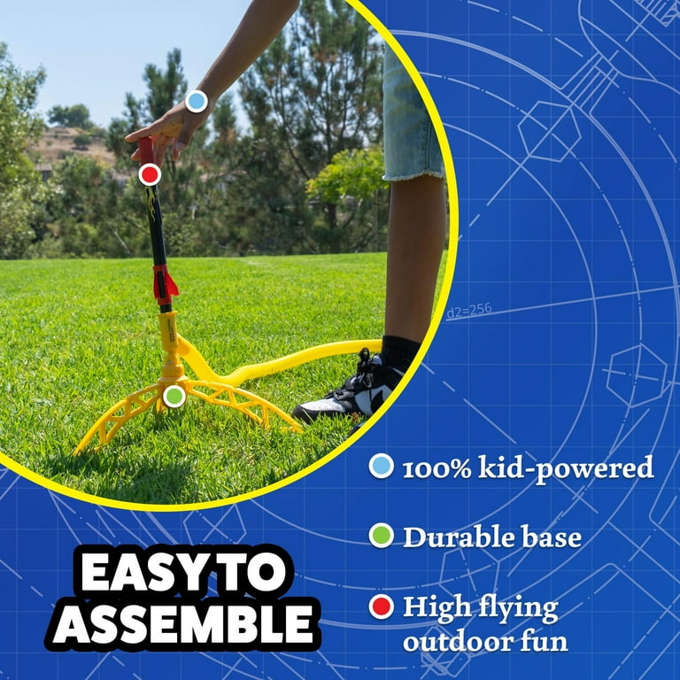 Stomp Rocket® X-treme Rocket Launcher for Kids, Soars 400 Ft Stomp Rocket® X-treme Rocket Launcher for Kids, Soars 400 Ft