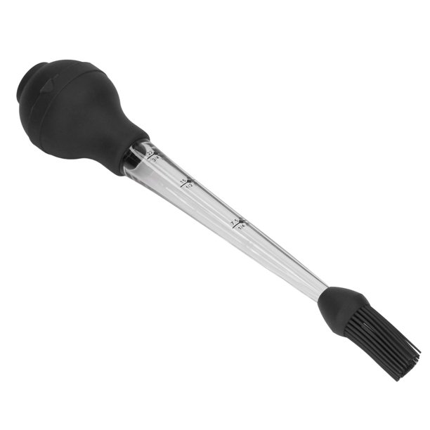 Cepillo Para Salsa Con Aguja Para Pavo, Herramientas De Tubo De Condimento Por Goteo De Aceite Para Barbacoa, Resistente Al Calor