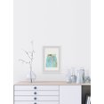 thumbnail image 3 of Map Shorts Framed Painting Print, 3 of 6