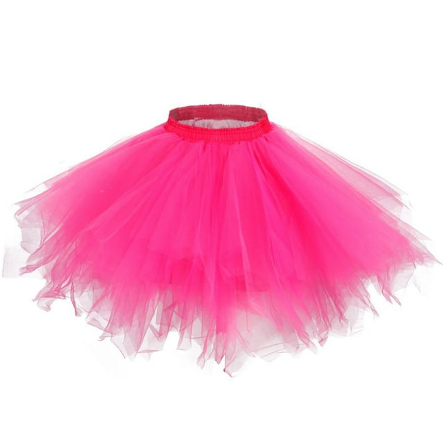 Jupe-culotte Rétro pour Femmes en Fil à Bulles de Haute Qualité, Jupe de Ballet, Demi-Jupe de Danse