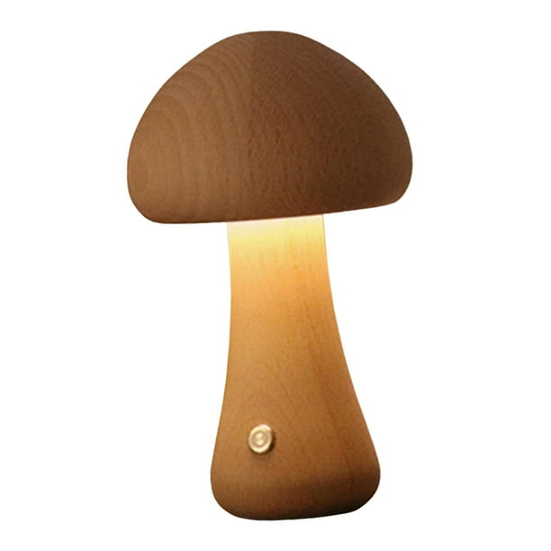 Lámpara de mesa con luz nocturna táctil, lámpara de noche de bajo consumo, lámpara de mesa para dormitorio una haya