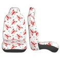 thumbnail image 3 of Sikiie Lobsters And Sea Stars Car Seat Protector 2 Pack Car Seat Cushion Mat, Car Seat Covers for SUV, Truck, Van, 3 of 7