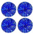 thumbnail image 1 of 4 Pack Pom Poms CheerleadingComptiable With Blue, 1 of 5