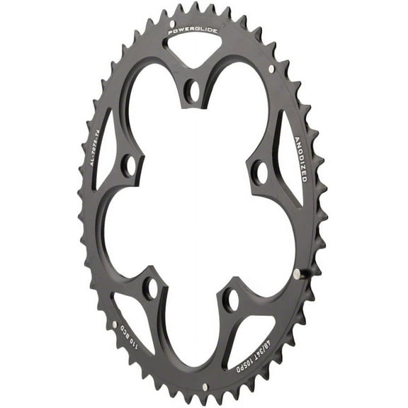 SRAM Road 10 Chainring - Black Tooth Count: 48 Chainring BCD: 110