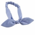 thumbnail image 3 of Women's Headband Fashion Elastic Rabbit Ears Head Wrap Hair Band Hair Accessories, 3 of 10