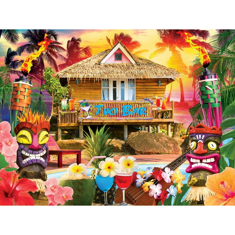 Cra-Z-Art Kodak 350-Piece Tiki Island Adult Jigsaw Puzzle