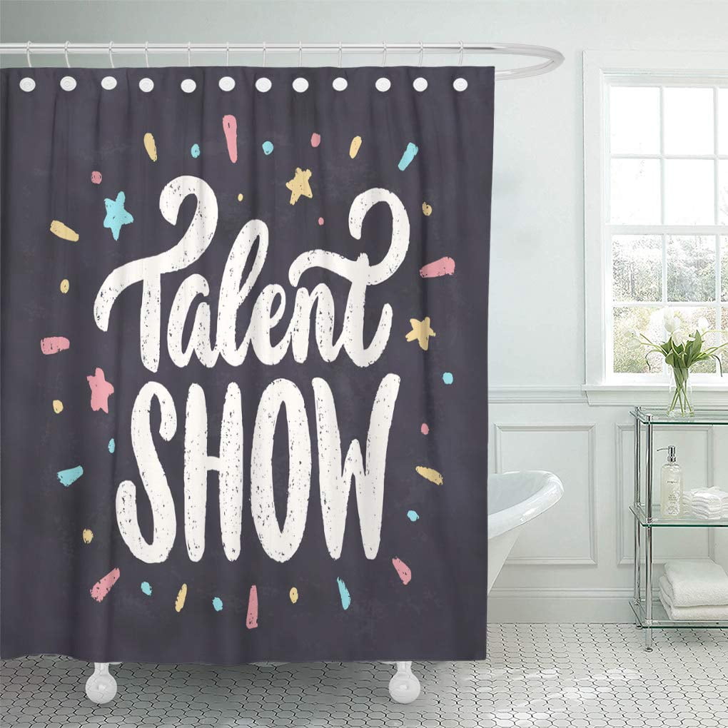PKNMT Night Talent Show Chalkboard Sign Text Announcement Phrase Word