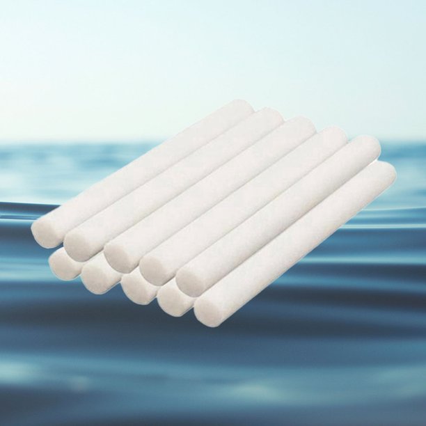 Stick de esponja de filtro de reemplazo de filtro humidificador (8 mm*80 mm) 10pcs