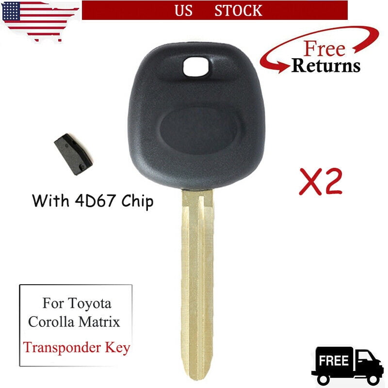 Toyota Matrix New Ignition Lock Cylinder w/2 Non-Transponder Keys 