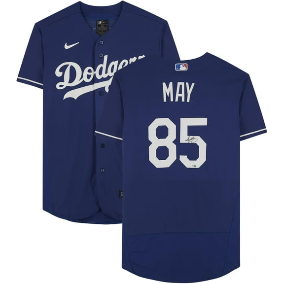 Dustin May Los Angeles Dodgers Autographed Royal Authentic Jersey - Fanatics Authentic Certified
