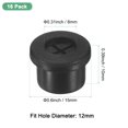 thumbnail image 3 of Uxcell 16-Pack Grommets de Goma para Cableado Grommet para Agujeros de Escritorio de 12 mm, 3 of 7