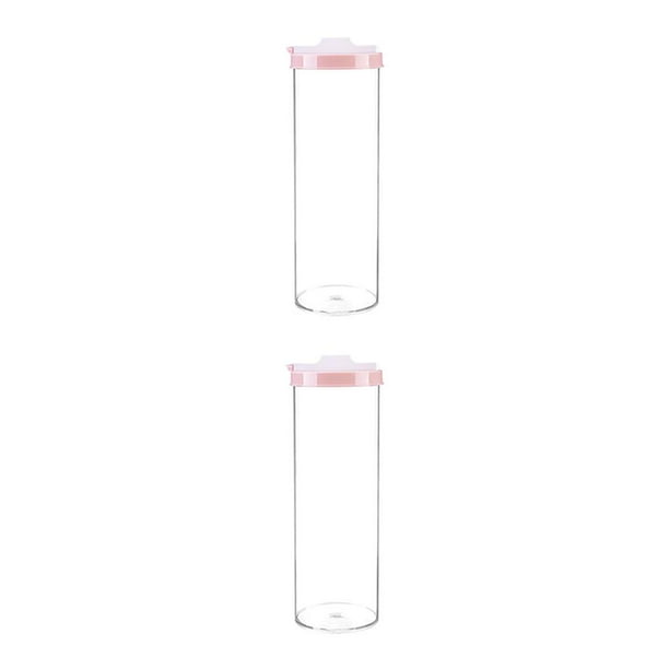 Wosthever Botella de almacenamiento de de fideos sellada Contenedor de almacenamiento de alimentos con tapa Push-pull Type1 NO1