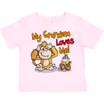thumbnail image 3 of Inktastic My Grandma Loves Me Monkey Boys or Girls Toddler T-Shirt, 3 of 5