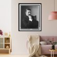 thumbnail image 3 of Historic Framed Print, [L. Frank Baum, half-length portrait, seated, facing right, hand raised to chin], 17-7/8" x 21-7/8", 3 of 9