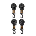 thumbnail image 4 of Ganchos de ventosa de vacío de 4 piezas, resistentes y de gran potencia, con gancho de seguridad para Naranja, 4 of 9