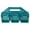 6 slots green, variant on Sturdy Plastic Storage Systems For 18V Batteries Holds 4 Or 6 Cells Compact Design Sturdy Organizers
