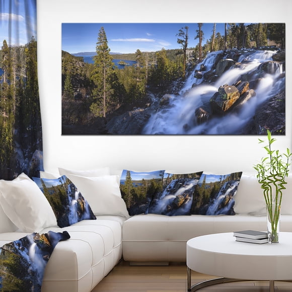 Eagle Falls Emerald Bay Lake Tahoe - Landscape Canvas Art Print