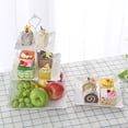 thumbnail image 4 of Three Layer Pp Fruit Tray Serving Tray Cake Stand Vegetable Storage Rack Candy Plate Dessert Serving Tray Wweixi, 4 of 7