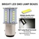 thumbnail image 3 of 1157 Led Strobe Brake Light BAY15D Led Bulb 30 SMD DRL Reversing Parking Turn Signal Stop Tail Lamp Auto Motorcycle Signal, 3 of 4