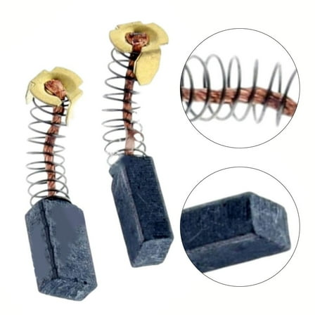 2Pcs 089006017092 Carbon Motor Brush Spare Parts For Ridgid For R4040 Ts1344L R4041S Ts1345L R4040 Woodworking Power Tools Fangkenuo