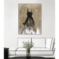 thumbnail image 3 of Giant Art Canvas  30x40 Little Black Dress 3 Framed in White, 3 of 3