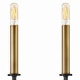 thumbnail image 3 of 83152BK Lark Lazlo - 2 Light Tall Wall Sconce In Transitional and Modern Style-15.25 Inches Tall and 8 Inches Wide, 3 of 18