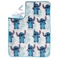 thumbnail image 4 of Lilo & Stitch 'Tropica Flowers' Silk Touch Fleece Throw, 4 of 5